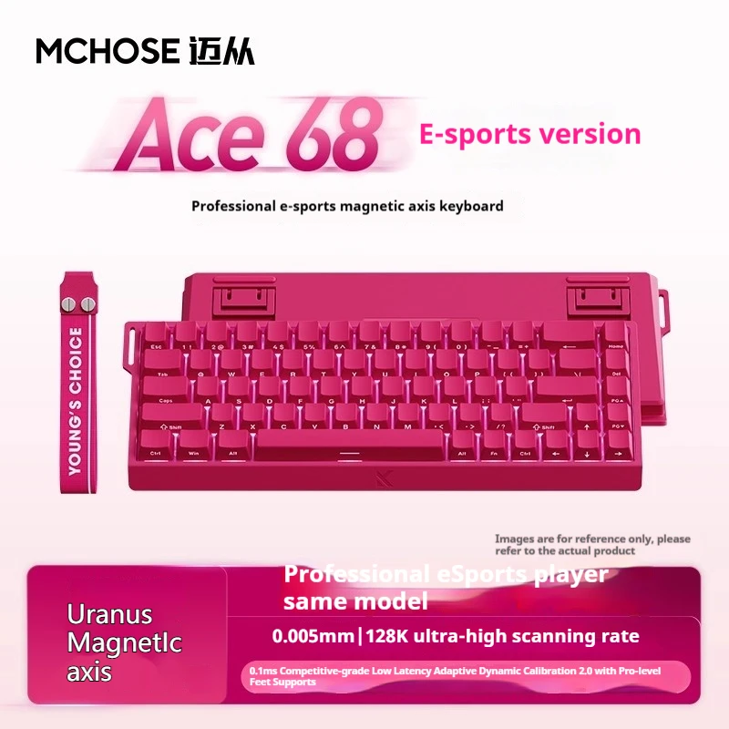 Mchoose ace68 pro teclado mecânico com fio interruptor