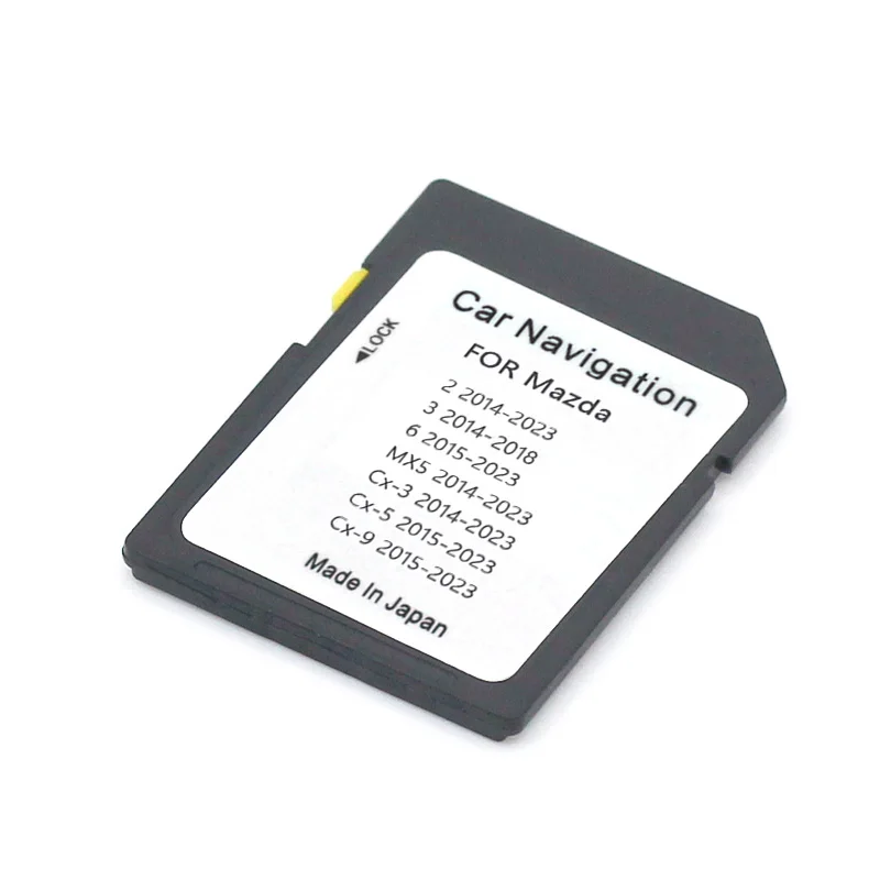 GPS Map Navigation SD Cards Navigation Card SD Card for Mazda EZ1W/2/3/6/CX3/CX5/MX5/CX9/GPS Navigation Map SD