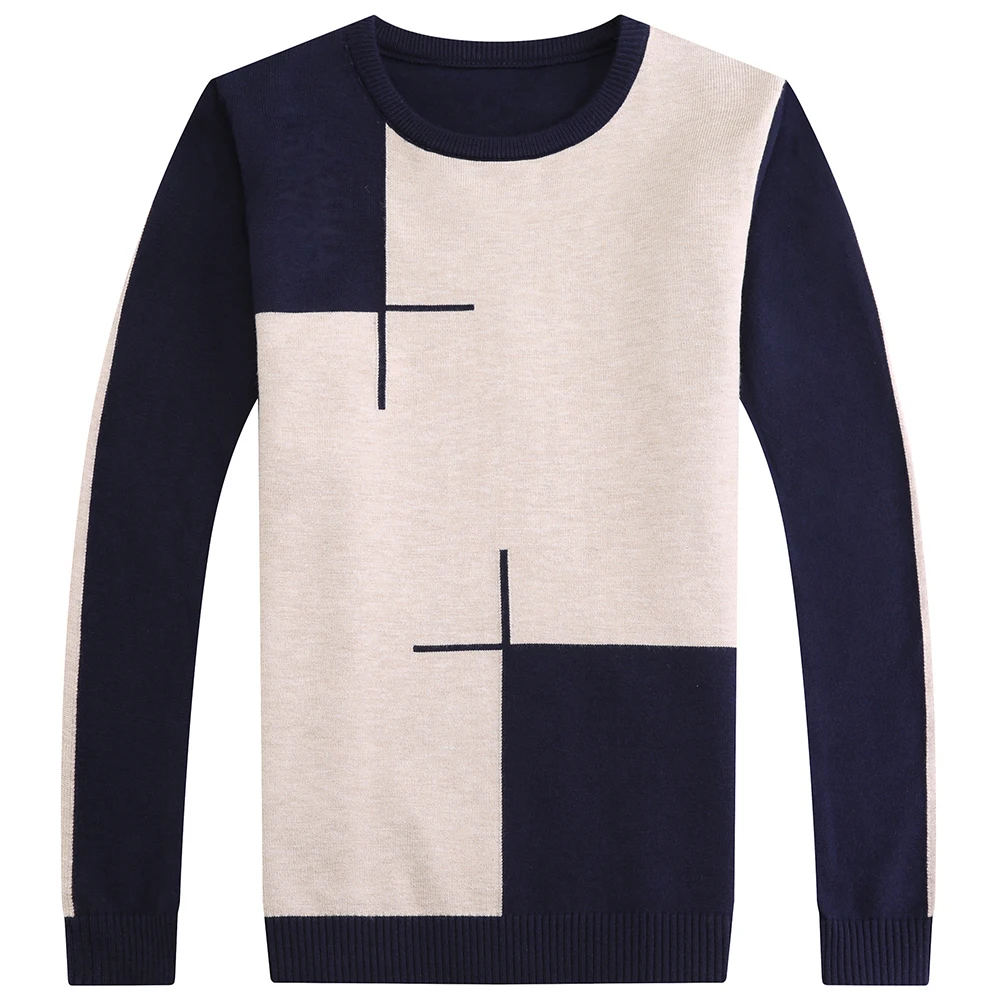Casual Thick Warm Winter Luxury Knitted Pull Sweater Men Wear Jersey Dress Pullover Knit Mens Sweaters Male Fashions 71819