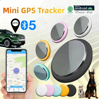 Localizzatore GPS Bluetooth 5.0 Anti-Smarrimento per Animali Domestici, Anziani, Bambini, Auto, Valigie, Portafogli, Compatibile con iOS e Android