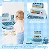 Simulation Supermarket Cash Register Toy Children Play House Toys Mini Convenience Store Cashier Electric Pretend Play Kid Gifts 4