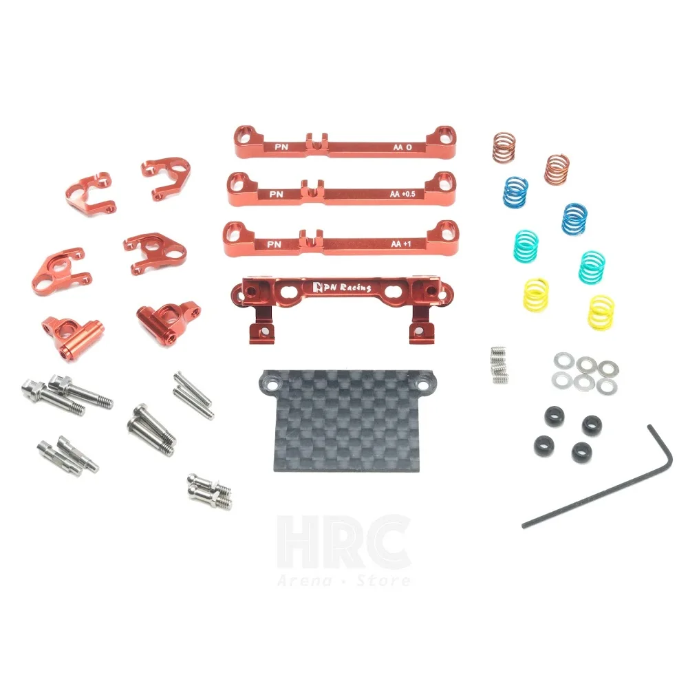 Pn Racing V4 Double A Arm System Per Kyosho Mini Z Mr03