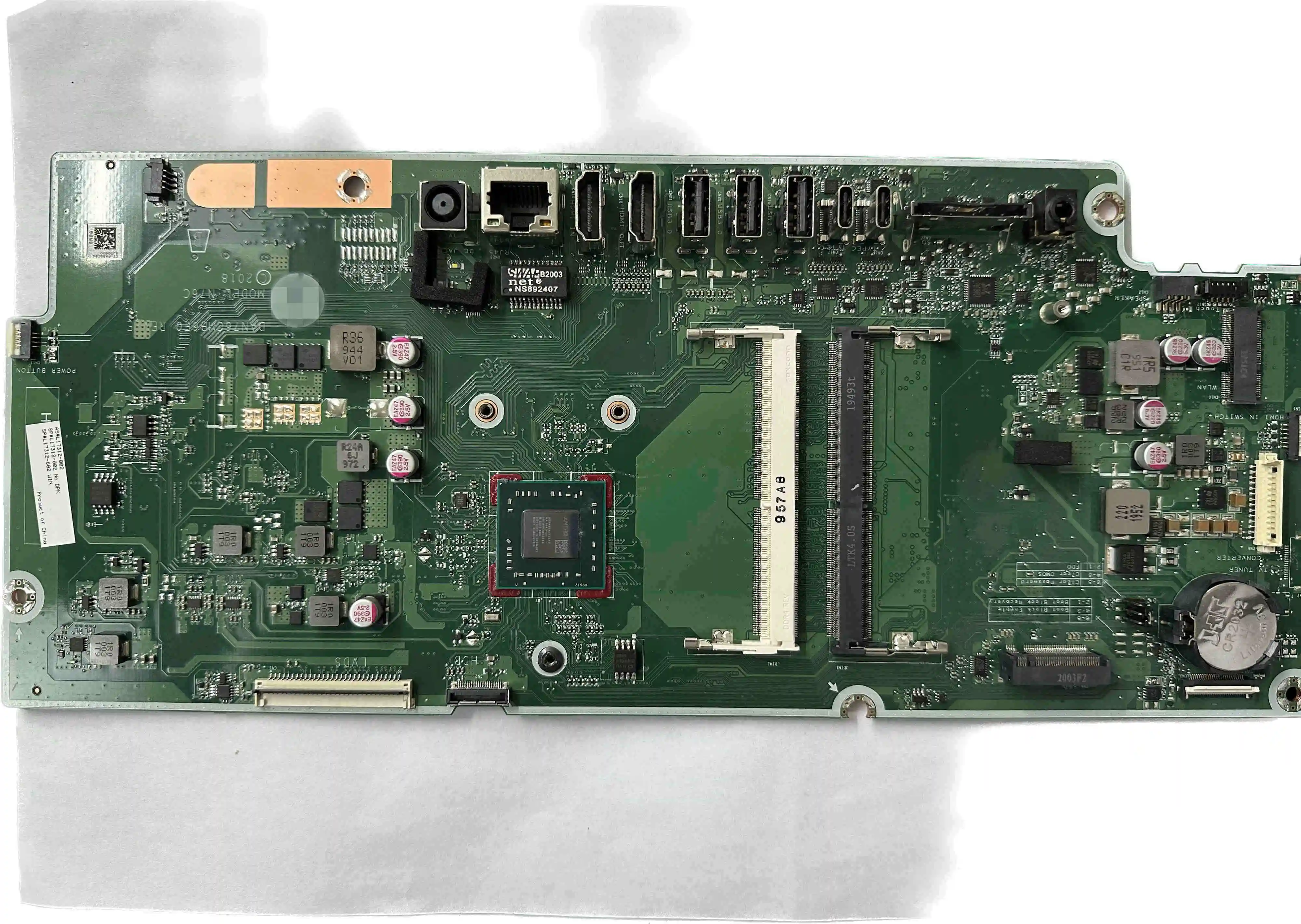 Pavilion Cpu Motherboard 24-xa 24-xa0xxx A6-9230 A9-9430 Dan76cmb6e0 L17312001 L17312601 L17312-002 L17312-602 Novo hp
