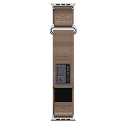 Premium Nylon Strap for Apple Watch Bands - Wide Correa Bracelet Collection (Brown)