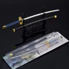 26cm Fantasy 7 Katana Real Size Sephiroth Katana Cosplay Metal Knives Weapons Toy Model Send Display Stand Game Peripheral 4