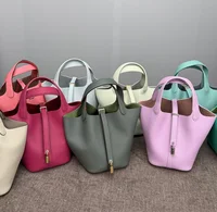 MENDY femmes sacs sacs à main sac seau 18/22 grand petit sac fourre-tout de mode en cuir véritable de luxe qualité Designers dame sacs à main sac à main luxe nouveautés sacs à main sac fourre tout pochette soirée femme 1