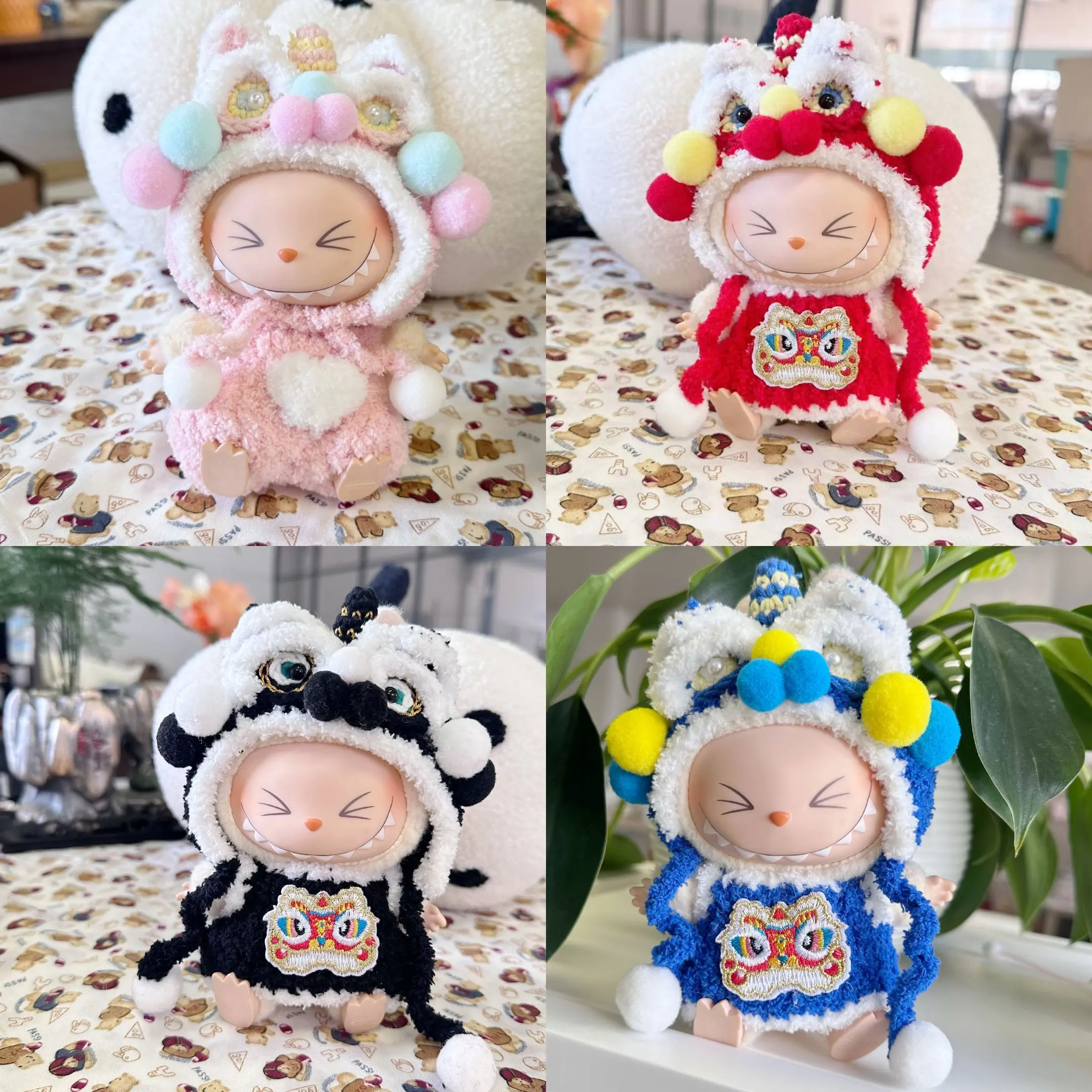 Abiti Per Bambola Labubu 17 Cm | Set Estate Spiaggia | Vestiti Regolabili Per Bambole Da Collezione | Non Include Bambola