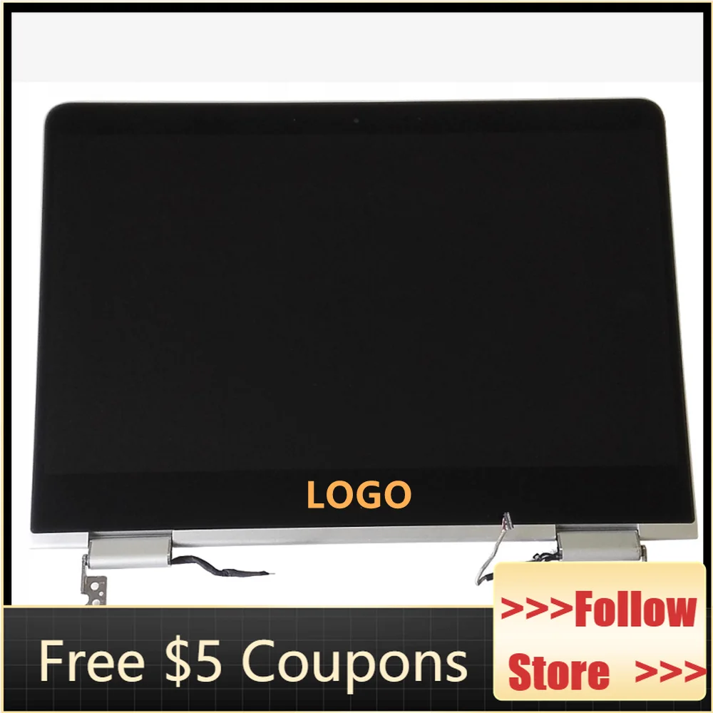 

918033-001 13.3" For HP Spectre X360 13-AC 13T-AC 13-W LCD Touch Screen FHD 1920*1080 UHD 3840*2160 4K Complete Assembly