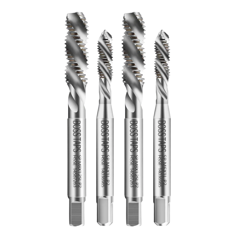 HSSE-M35 JIS Standard Left Hand Spiral Fluted Tap M2 M2.3 M2.5 M2.6 M3 M4 M5 M6 M8 M10 M12 Machine S