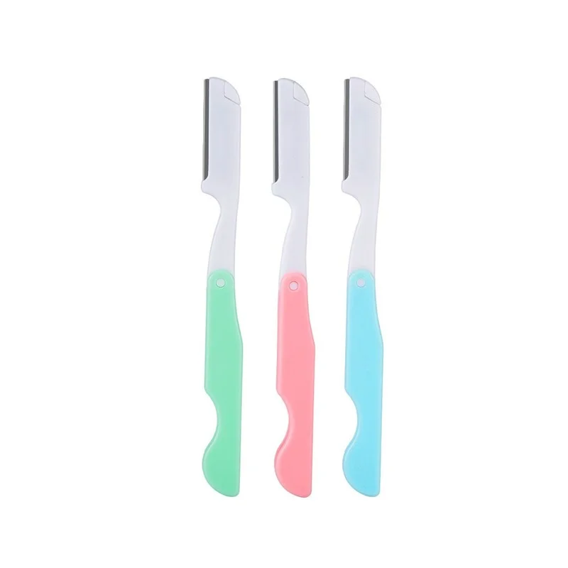 Eyebrow Trimmer Set 3PCS/Lot Women Facial Face Razor Eyebrow Trimmers Blades Shaver Makeup Beauty Tools