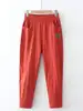 High Waist Loose Cotton Linen Women's Pants Casual Harlan Nine Point Slimming Breathable Thin Linen Material Summer New Arrival