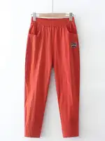 High Waist Loose Cotton Linen Women's Pants Casual Harlan Nine Point Slimming Breathable Thin Linen Material Summer New Arrival