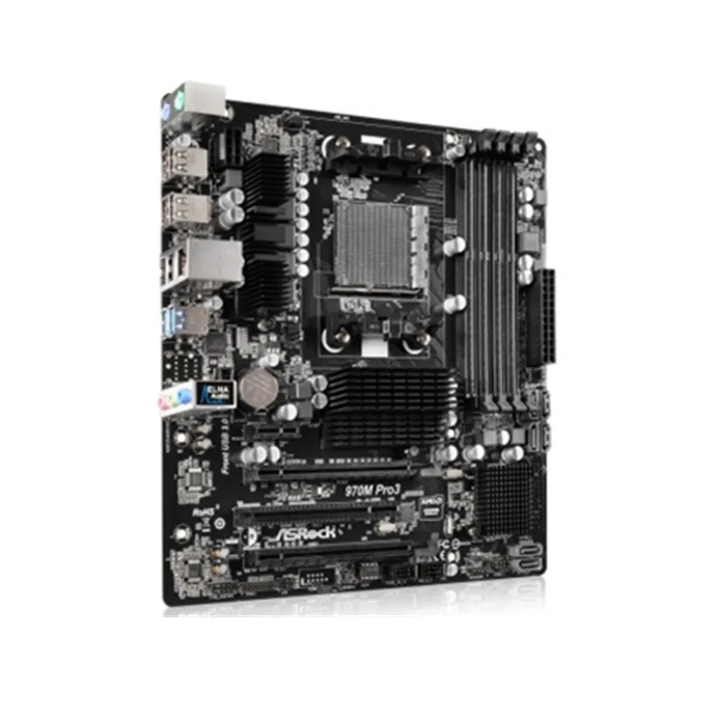 

Motherboards For ASRock 970M Pro3 M-ATX Motherboards Socket AM3+ DDR3 32GB For AMD 970 Desktop Mainboard SATA III USB3.0