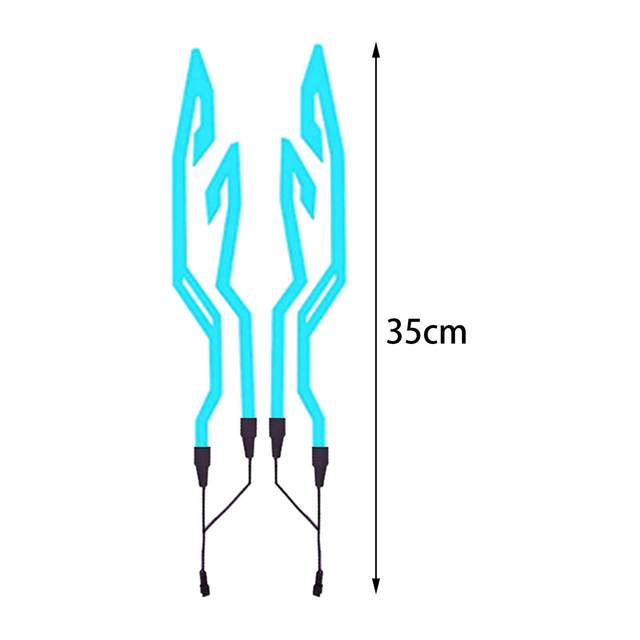 Motorcycle Helmet LED Light Strip Motorcycle Helmet Light Gifts Easy