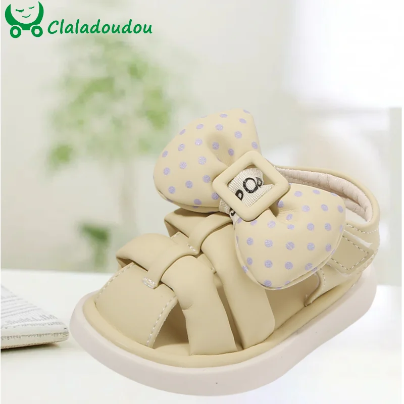

Brand Summer Baby Girls Sandals Cute Children Barefoot Shoes Soft Sole Non-slip Soft Infant Toddler Shoes Kids Beach Sandals