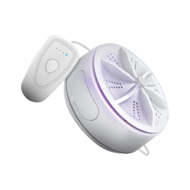 Ultrasonic Washing Machine Intelligent Timing Ultrasonic Turbo Washing Machine Portable Tools for Newborn Clothes Underwear Rags 4