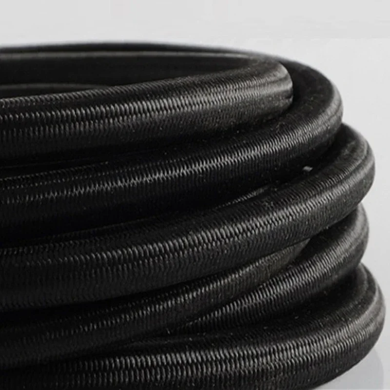 Heavy Duty Bungee Cord Elastic Tie Strap String Carabiner Hooks Kayak Cycling Luggage Packing Ropes Camping Accessories bungee cord