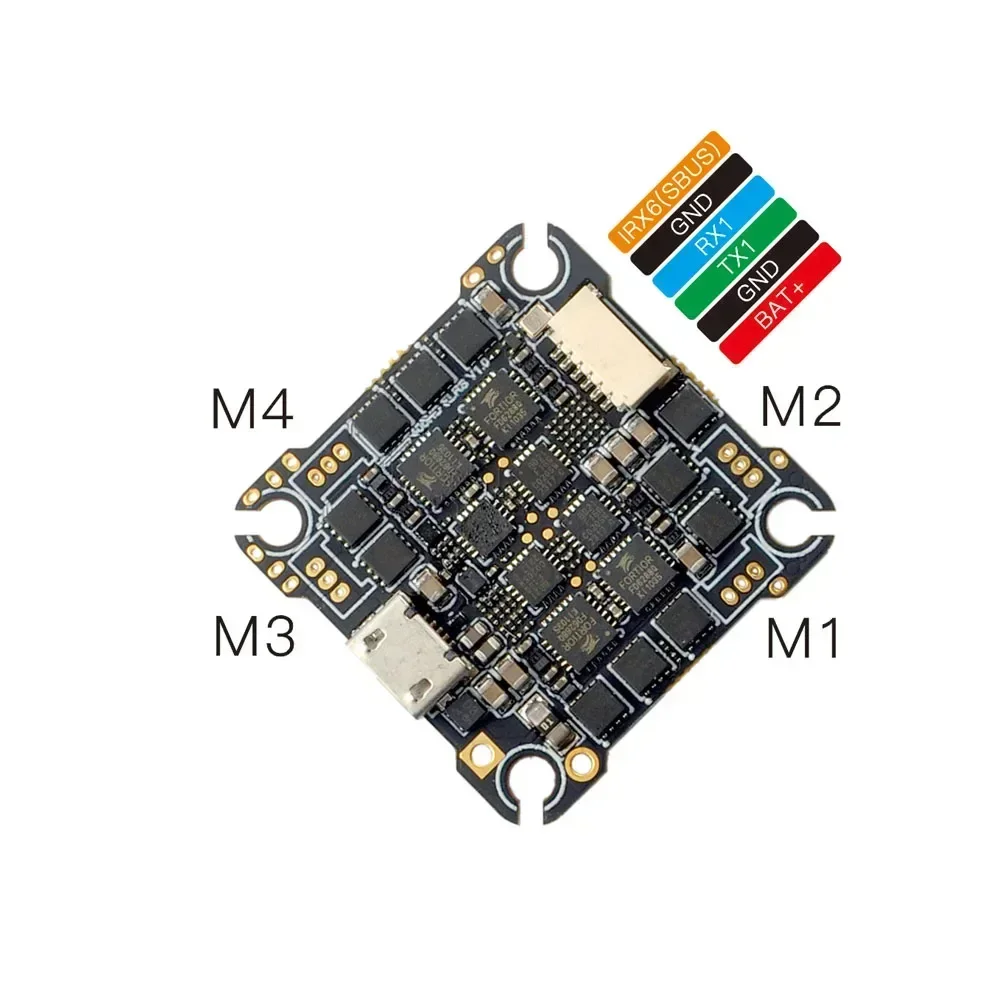 Contrôleur de vol Super F405HD ELRS AIO 20A pour drone FPV HD 2-4S