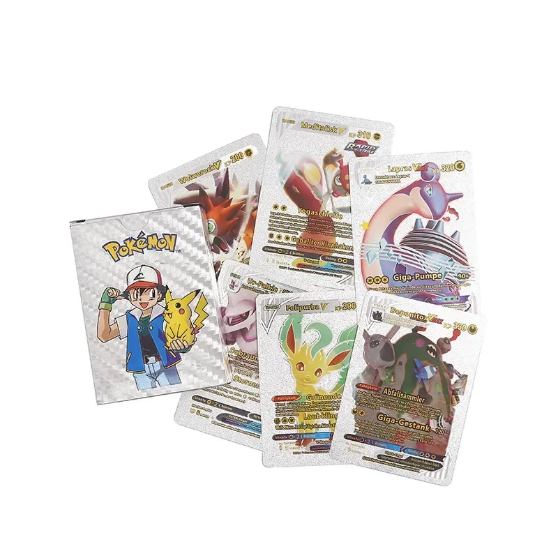 Pokemon Cards 27-55PCS Charizard Pikachu Arceus VSTAR VMAX pokemon cards game cards anime cards anime trading cards collectible cards