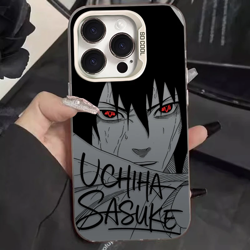 Premium Anime Uchiha Sasuke Hard Phone Case Cover