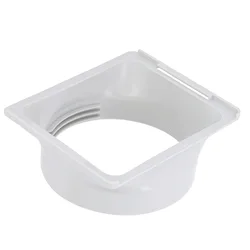 Universal Round Air Conditioner Exhaust Hose Coupler - Portable ABS Duct Connector (1014220021311)