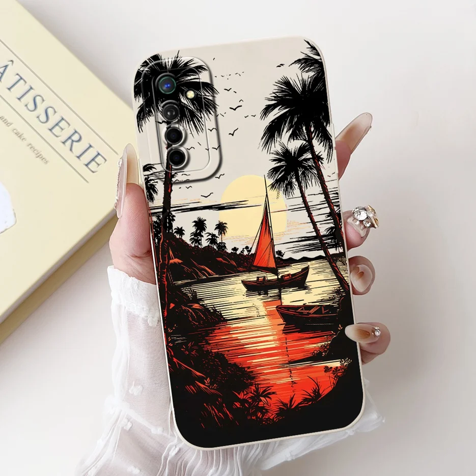 Luxury Floral Candy Painted Soft TPU Phone Case