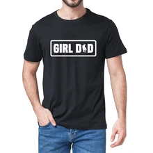 Camiseta de algodón 100% para hombre, ropa de calle informal, regalo del Día del Padre, mujer y niña, novedad de verano