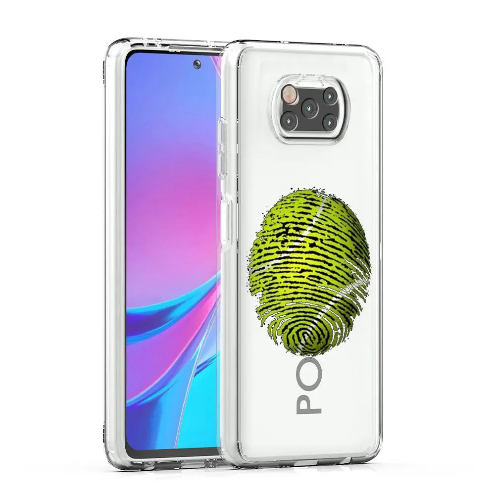 Clear Tennis Ball Sport Phone Case
