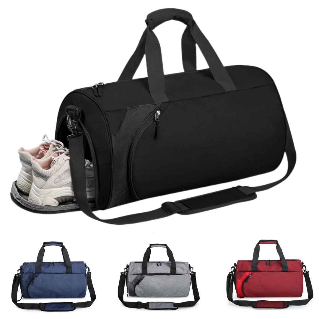 

Sport Gym Bag for Men Women Big Travel Weekend Bag with Shoe Compartment and Waterproof Wet Pockets Overnight Duffel Holdall Bag