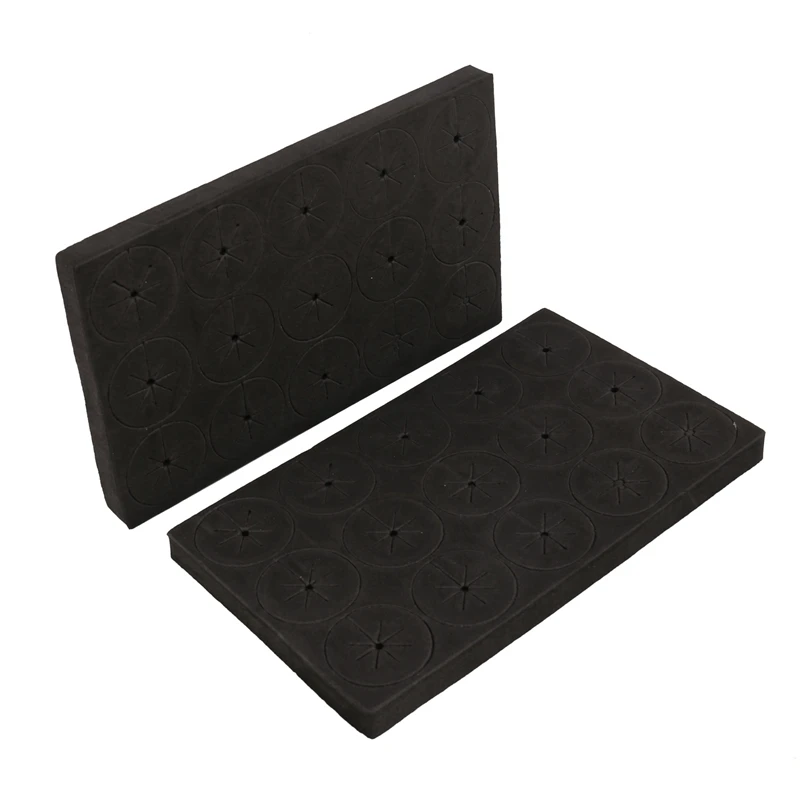 

HOT-180Pcs Garden Clone Collars Neoprene Inserts Sponge Block For 2 Inch Net Pots Hydroponics Systems And Cloning Machines