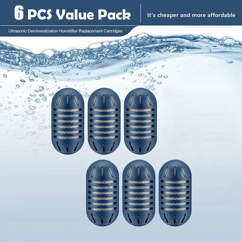 Humidifier Demineralization Cartridge For Homedics Uhe - Cm65 Wm70 Hdc4 Cm45B Cm25 Wm16 Ow14 Wm85 Vicks Levoit Honeywell