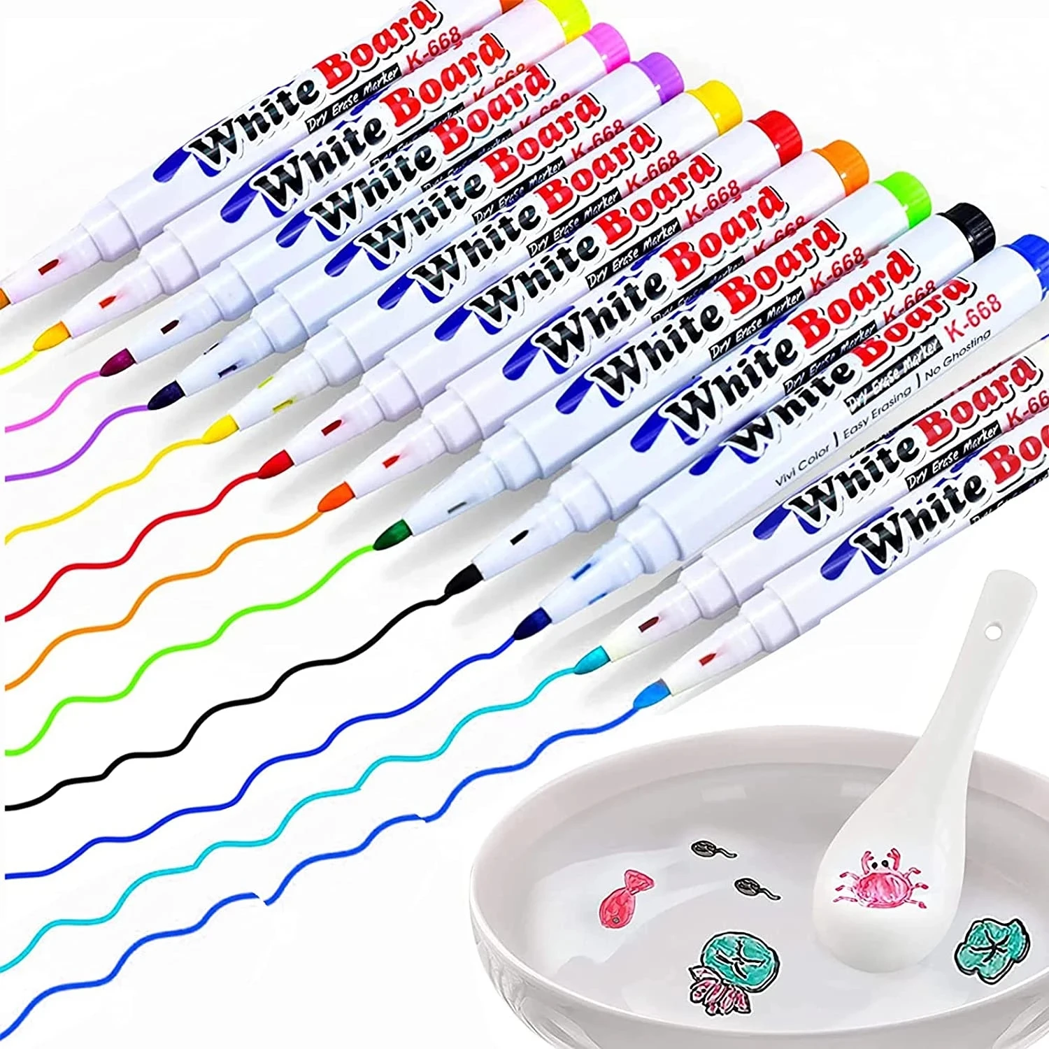 8/12 Colors Magical Water Painting Pen Set Water Floating Doodle