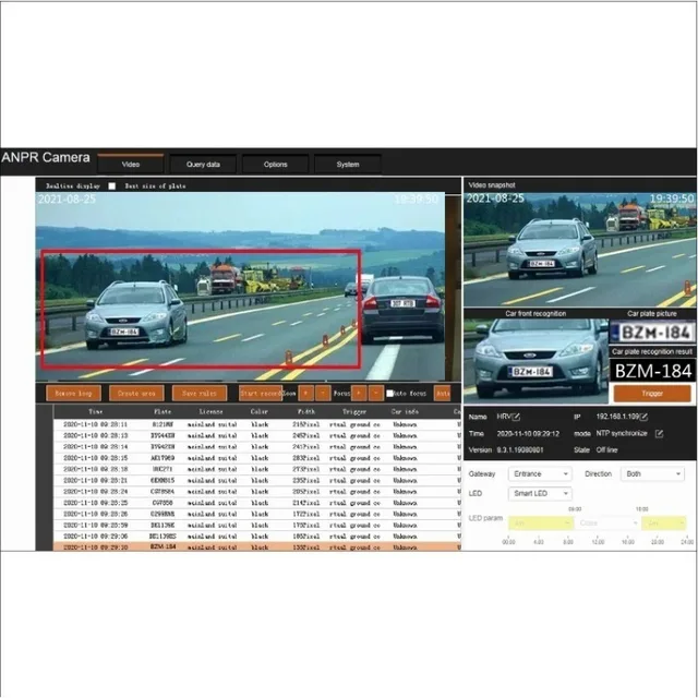 International version of license plate recognition and capture machine, highway speed measurement and capture lpr camera 3