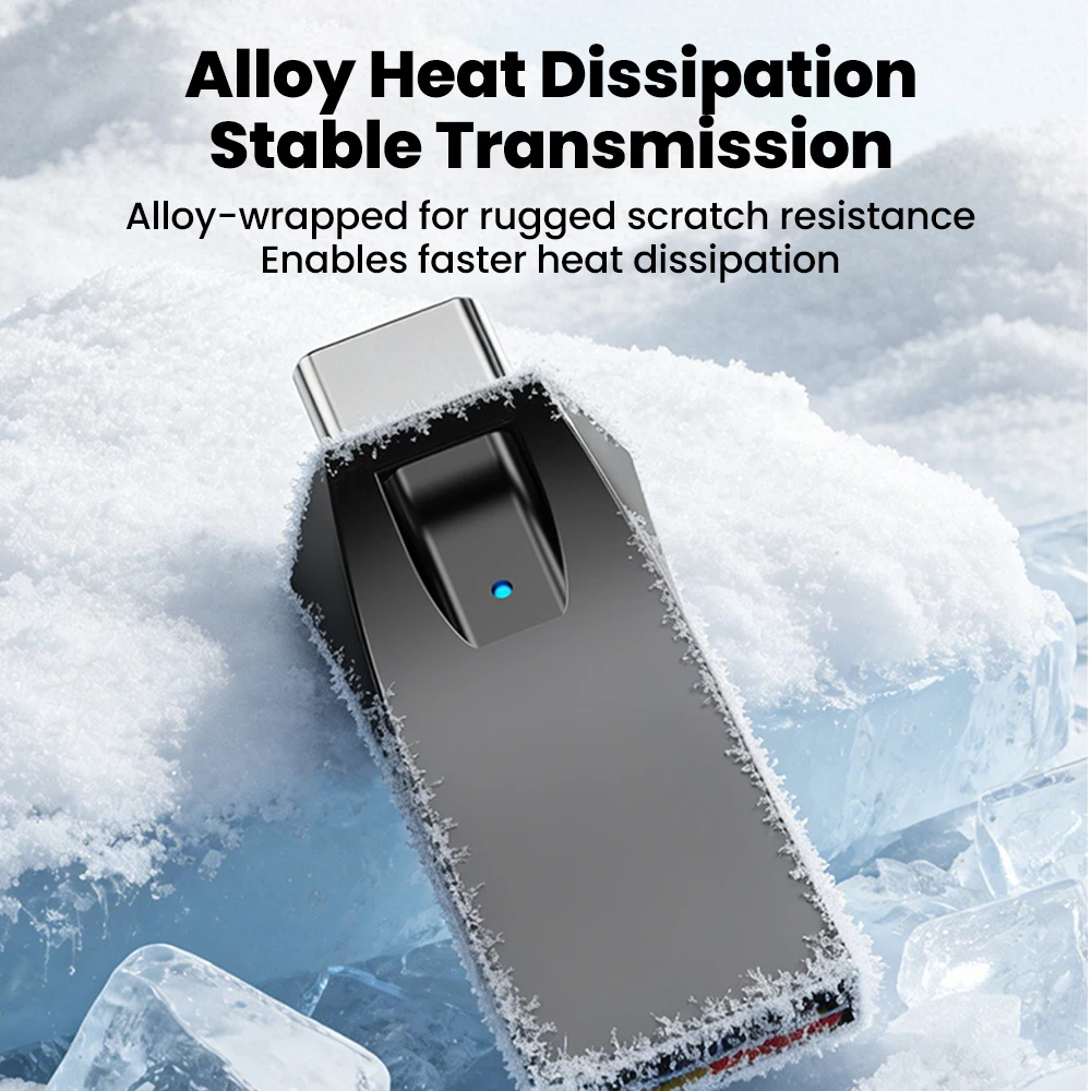 2 in 1 USB-C 카드 리더, USB C-SD 카드 OTG SD/TF 메모리 컨버터 (아이폰 15, 16, 17, PC USB 2.0 다기능 카드 리더)