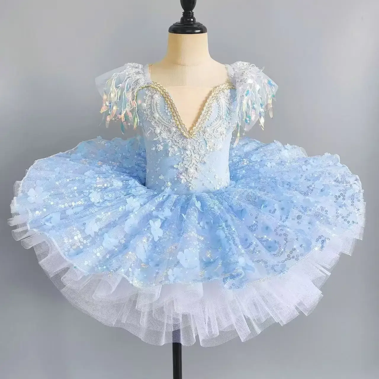 الصيف الأطفال فستان الباليه الأميرة تظهر الرقص توتو ملابس الطفل Vestidos زي الاطفال رداء fille الزي الفتيات فساتين غير رسمية