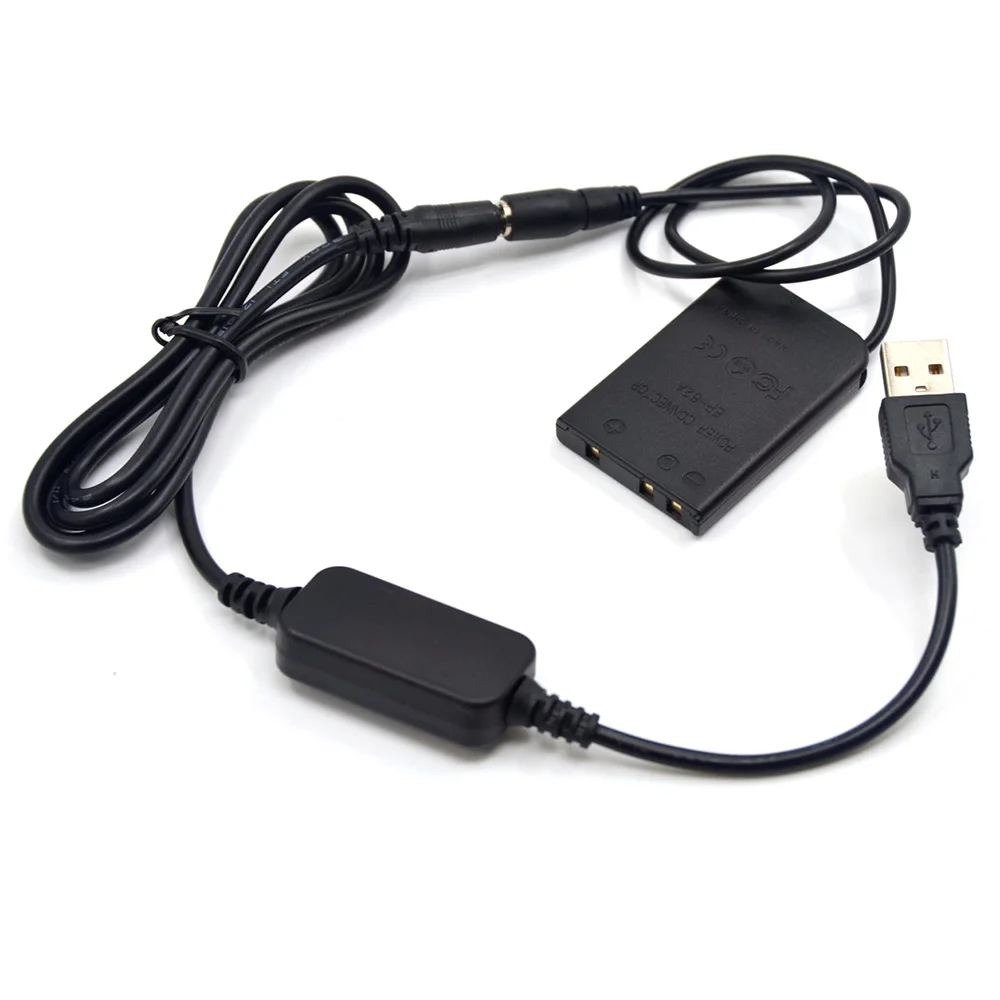 4.2V USB Power Cable EN-EL5 EN EL5 Dummy Battery EP-62A DC Coupler For Nikon Coolpix 7900 5900 4200 P5100 P530 P510 P90 P3 S6100