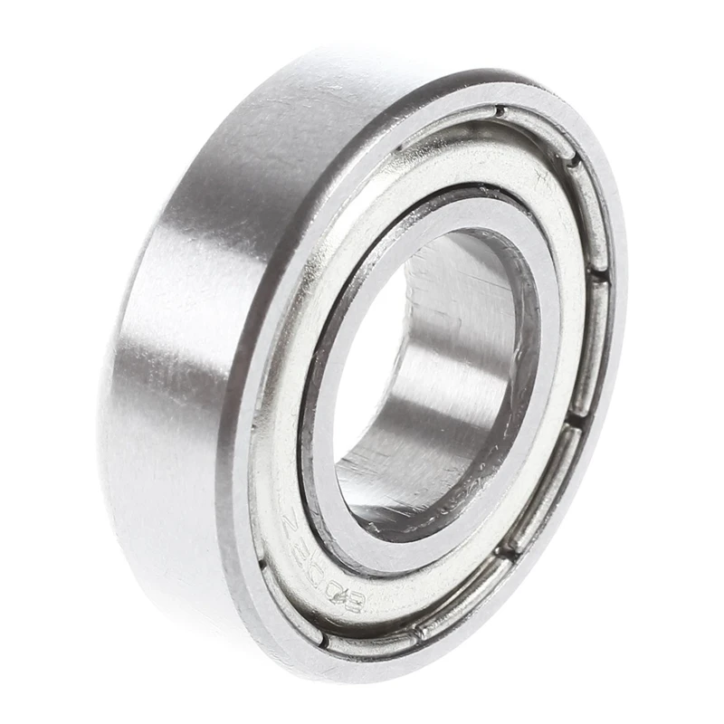 

6002Z 15 X 32 X 9 Mm Shielded Metal Ball Bearings 10 Pcs, Silver