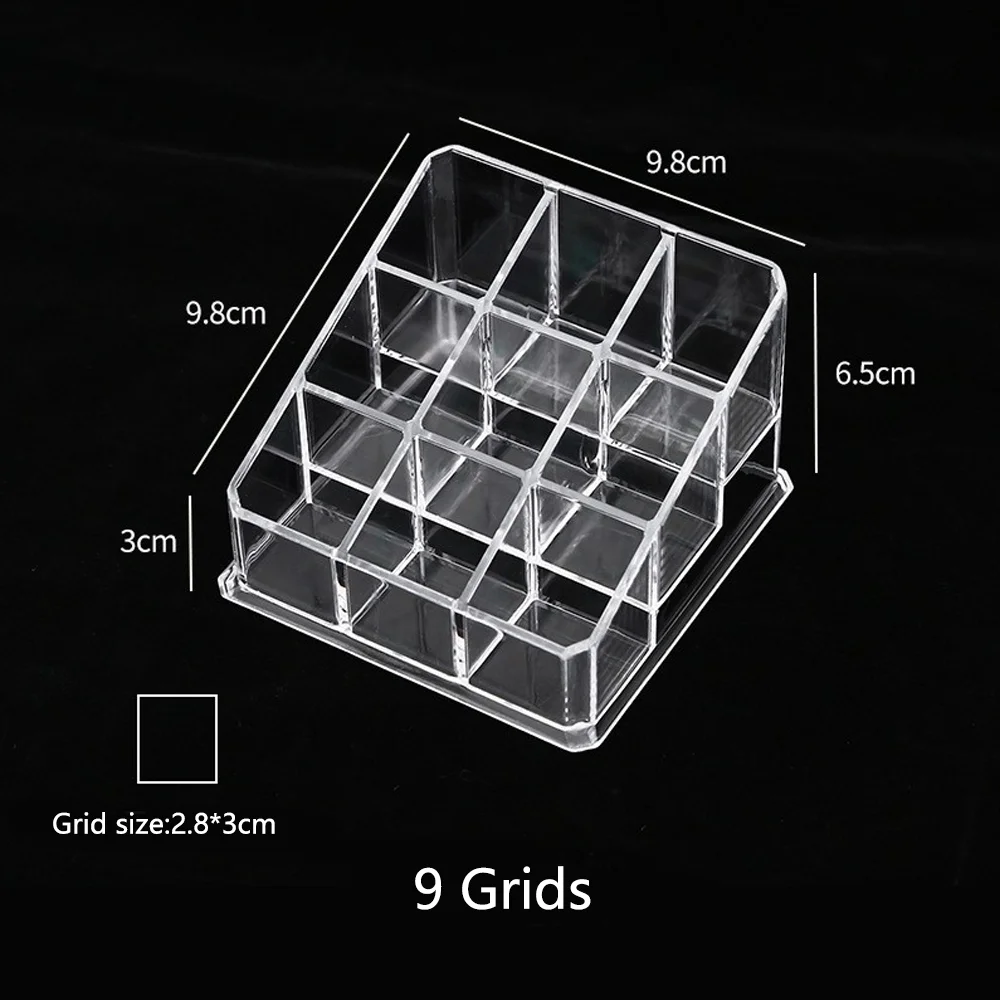صندوق تخزين أحمر الشفاه لسطح المكتب صندوق ملمع الش...