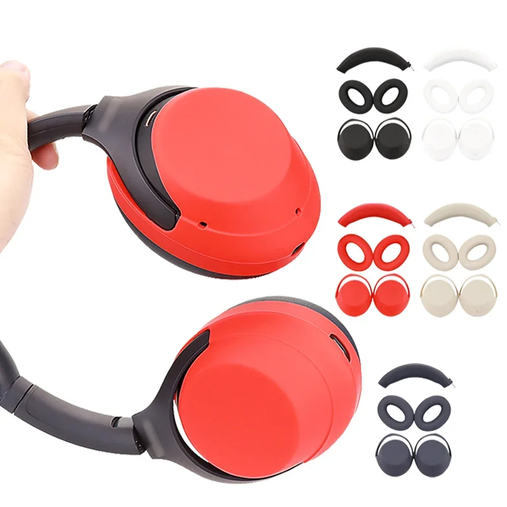 Durable Silicone Headphone Protective Cover and Headbeam Sleeve