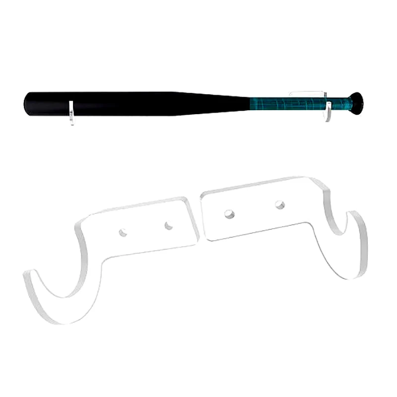 2 Teile/satz Acryl Schwerter Wand Halterung Display Halter Lichtschwert Stehen Transparent Schwarz Schwerter Wand Rack Ständer Halter Für Spielzeug – Detail 7