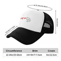 SRT Hellcat Demon Dodge Challenger Car Racing Cap Fashion Casual Mesh Baseball Caps Adjustable Hat Hip Hop Unisex Baseball Hats 2