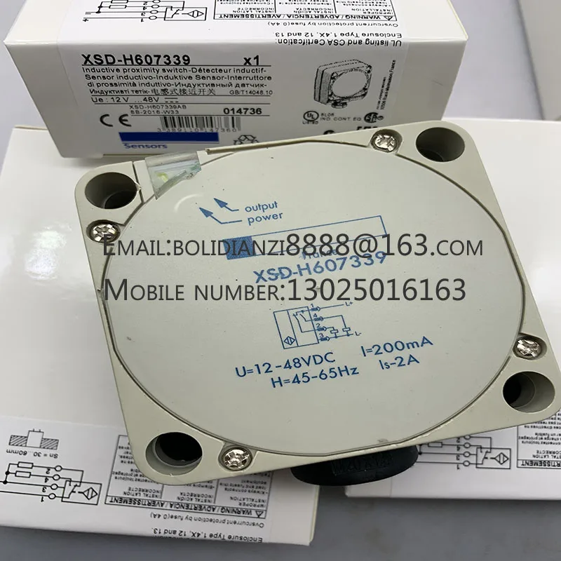 Schneider XSD-H607339 Inductive Proximity Sensor – 12~48V PNP, IP67, New Original