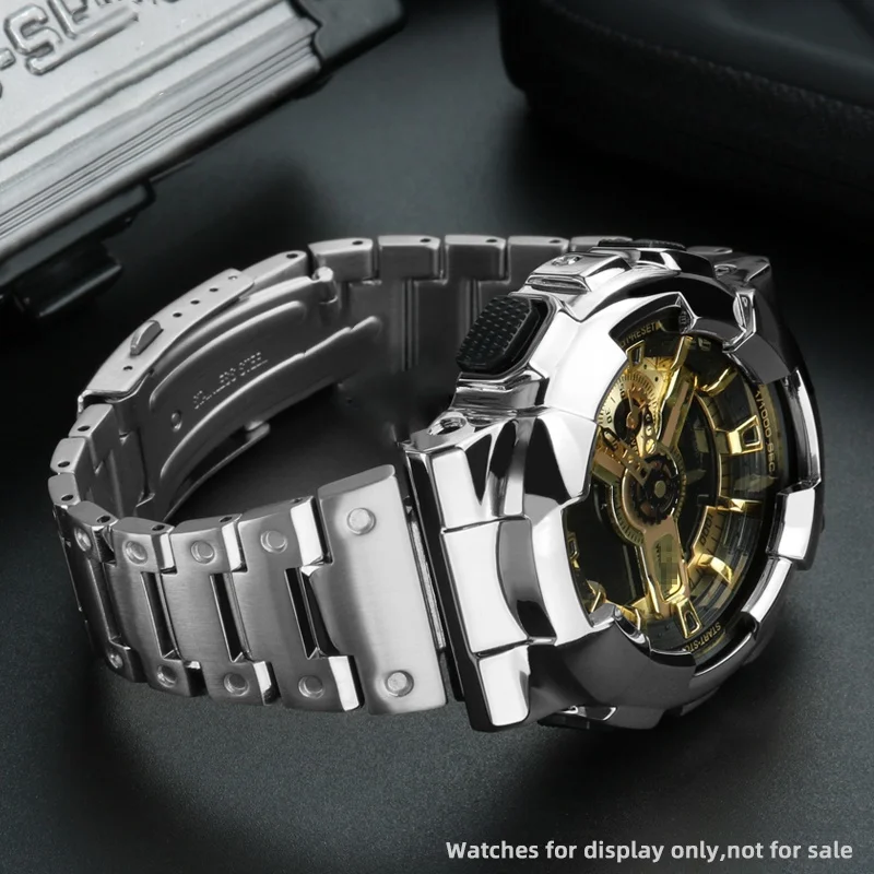 GA100/GA110/GA120 Mod Kit Stainless steel watch case watch band