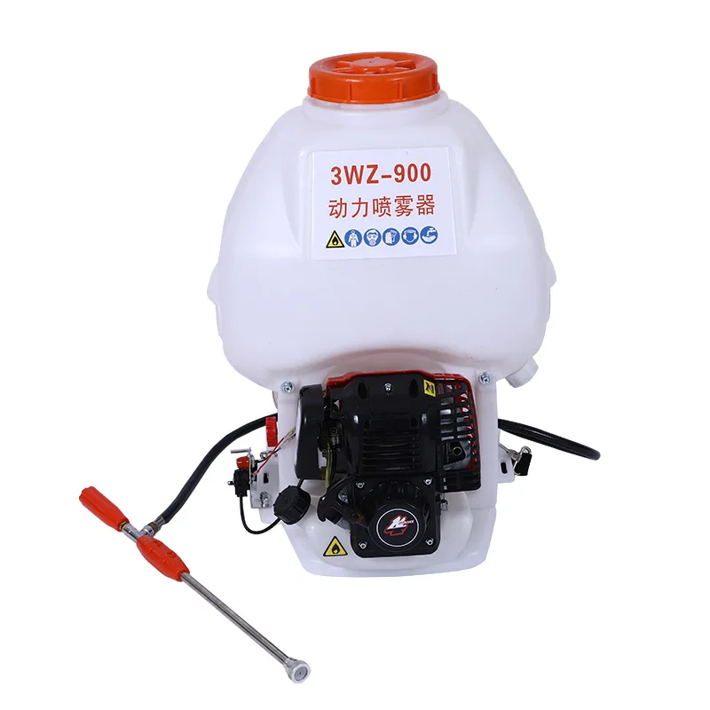 

3WZ-900 Duster and Sprayer Knapsack Gasoline Oil Sprayer Tea Tree Vegetable and Fruit Power Sprayer 25L