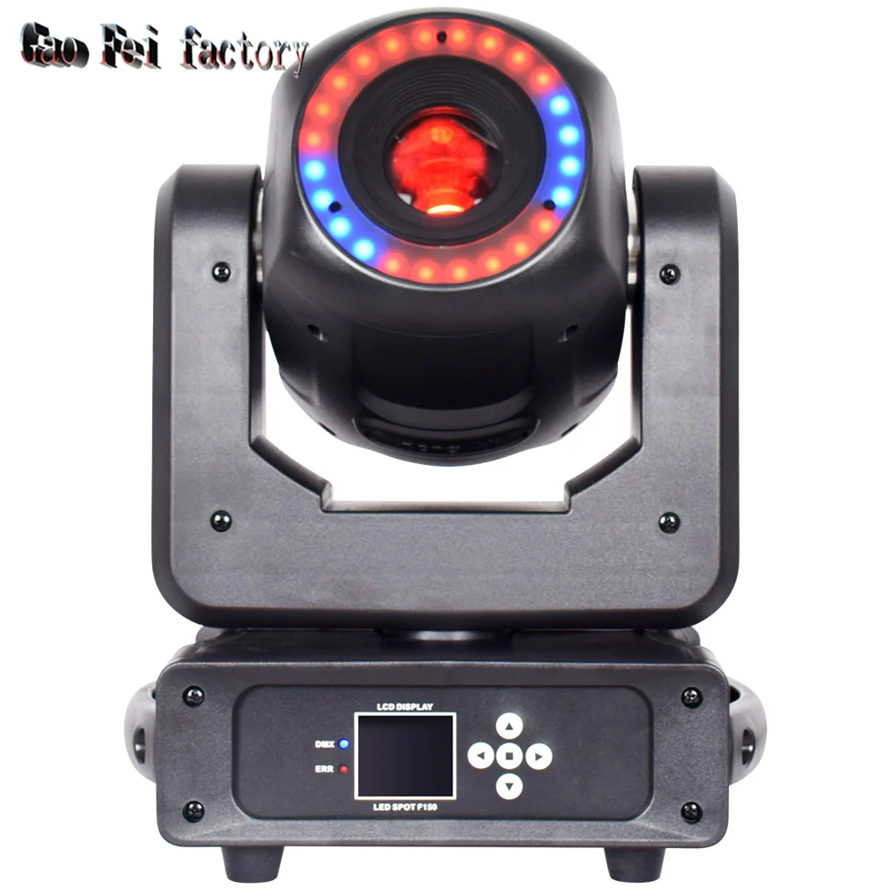Lyre150W Spot Moving Head Light/60W Beam Effect With Light Strip for DJ Stage Party Lighting