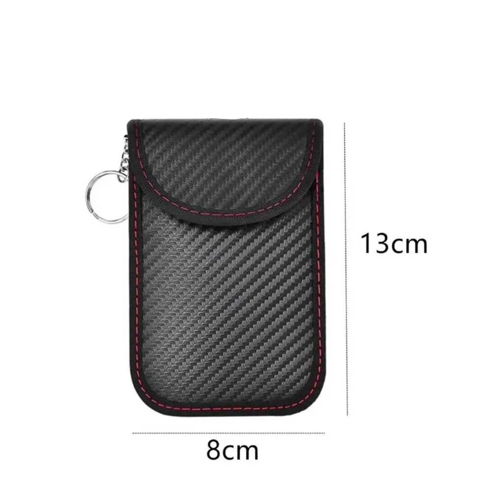 Premium Car Key Signal Blocking Faraday Pouch - Anti-Theft RFID Protection