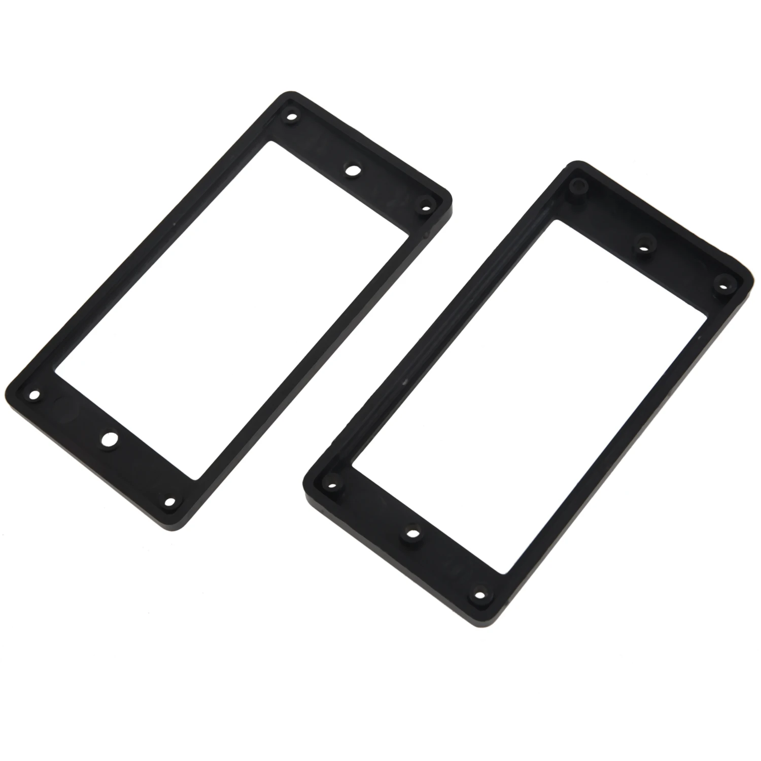 

2Pcs Flat Humbucker Pickup Mounting Ring Frame ABS for Electric Guitar