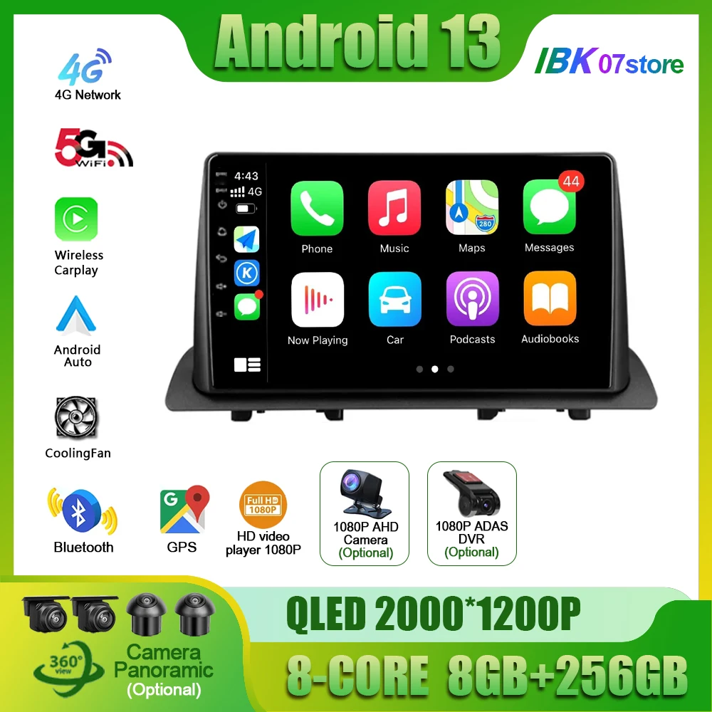 

Car Radio Multimedia Video GPS For Honda CR-V 2022 - 2023 Android 13 Navigation No 2 Din DVD Player autoradio carplay android