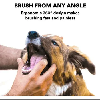 Silicone Pet Finger Toothbrush 1