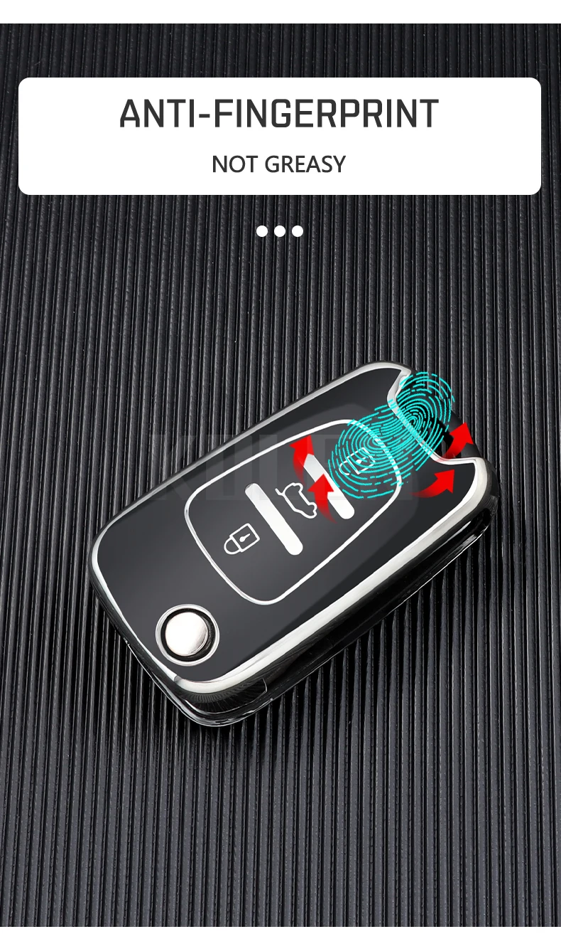 TPU Car Flip Key Case Cover Shell Fob per Hyundai I20 I30 Ix20 Ix35 Elantra Accent per KIA Sportage Rio 3 Soul Optima Ceed K5 K2 - Sf0a55c7e8e664117a8614d24bc0618273